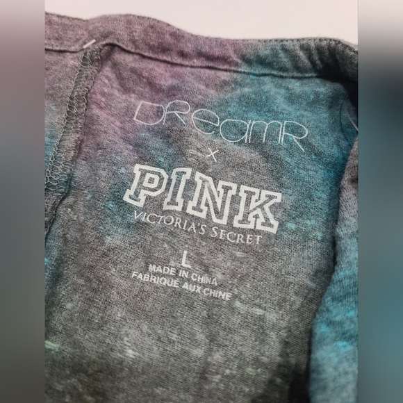 NWT Dreamr × Pink Victoria Secret Tie-Dye Romper Sz.L - Picture 4 of 9